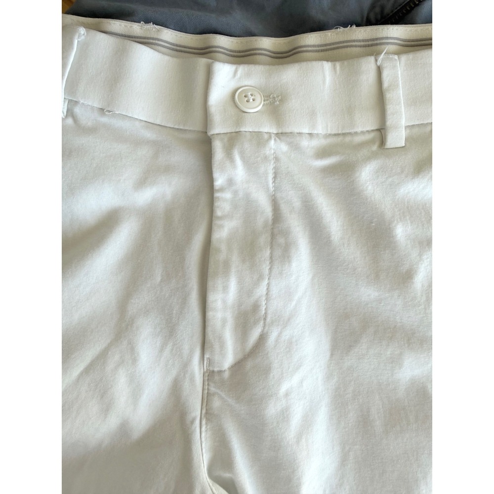 Michael Kors Mens White Slim Fit Chino Pants 29W x 30L Stretch Cotton Trousers - Picture 4 of 7